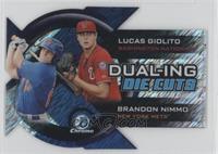 Lucas Giolito, Brandon Nimmo #/50