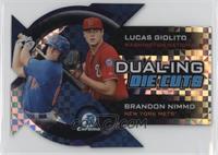 Lucas Giolito, Brandon Nimmo #/25