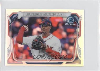 2014 Bowman Chrome - Mini Chrome #MC-XB - Xander Bogaerts