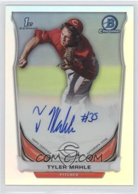 2014 Bowman Chrome - Prospect Autographs - Refractor #BCAP-TMA - Tyler Mahle /500