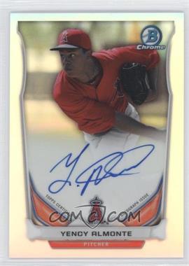 2014 Bowman Chrome - Prospect Autographs - Refractor #BCAP-YA - Yency Almonte /500