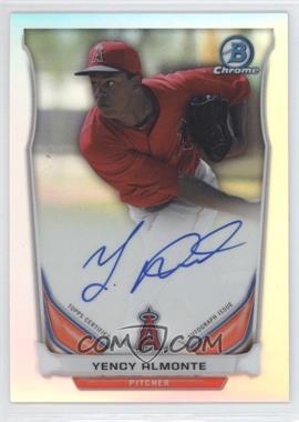 2014 Bowman Chrome - Prospect Autographs - Refractor #BCAP-YA - Yency Almonte /500