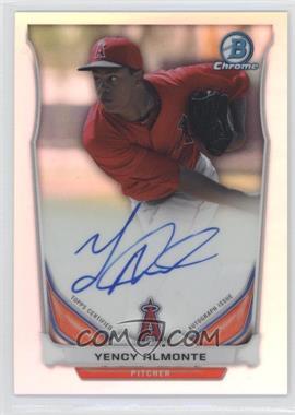 2014 Bowman Chrome - Prospect Autographs - Refractor #BCAP-YA - Yency Almonte /500