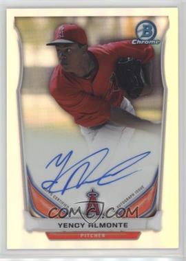 2014 Bowman Chrome - Prospect Autographs - Refractor #BCAP-YA - Yency Almonte /500