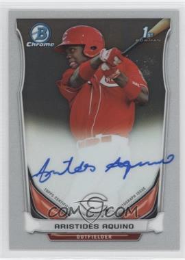 2014 Bowman Chrome - Prospect Autographs #BCAP-AA - Aristides Aquino