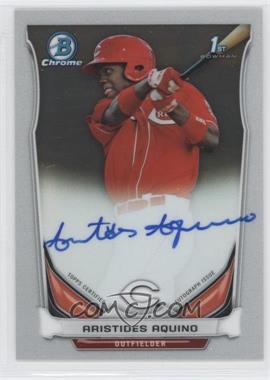 2014 Bowman Chrome - Prospect Autographs #BCAP-AA - Aristides Aquino