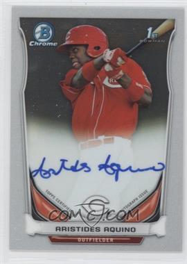 2014 Bowman Chrome - Prospect Autographs #BCAP-AA - Aristides Aquino