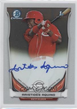 2014 Bowman Chrome - Prospect Autographs #BCAP-AA - Aristides Aquino