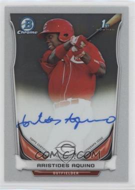 2014 Bowman Chrome - Prospect Autographs #BCAP-AA - Aristides Aquino