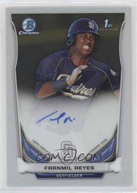 2014 Bowman Chrome - Prospect Autographs #BCAP-FR - Franmil Reyes