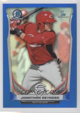 2014 Bowman Chrome - Prospects - Blue Refractor #BCP37 - Jonathan Reynoso /250