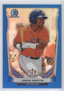 2014 Bowman Chrome - Prospects - Blue Refractor #BCP53 - Jason Martin /250