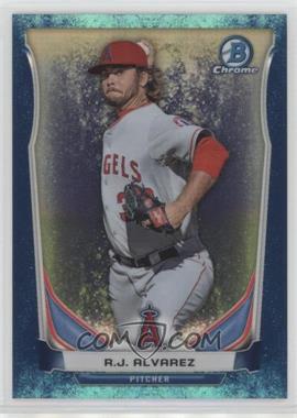 2014 Bowman Chrome - Prospects - Bubbles Refractor #BCP21 - R.J. Alvarez /99