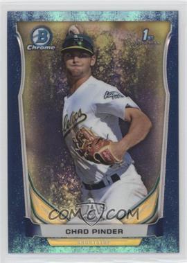 2014 Bowman Chrome - Prospects - Bubbles Refractor #BCP85 - Chad Pinder /99