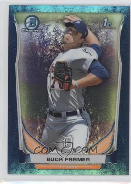 2014 Bowman Chrome - Prospects - Bubbles Refractor #BCP93 - Buck Farmer /99