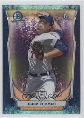 2014 Bowman Chrome - Prospects - Bubbles Refractor #BCP93 - Buck Farmer /99