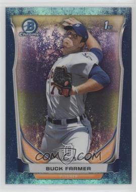 2014 Bowman Chrome - Prospects - Bubbles Refractor #BCP93 - Buck Farmer /99