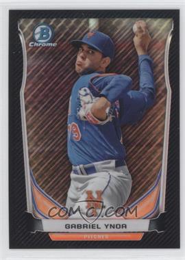 2014 Bowman Chrome - Prospects - Carbon Fiber Refractor #BCP51 - Gabriel Ynoa /10