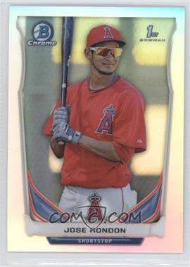 2014 Bowman Chrome - Prospects - Refractor #BCP15 - Jose Rondon /500