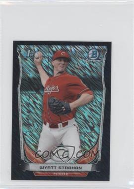 2014 Bowman Chrome Minis - [Base] - Black Shimmer Refractor #206 - Wyatt Strahan