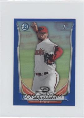 2014 Bowman Chrome Minis - [Base] - Blue Refractor #65 - Jake Barrett /20