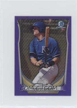 2014 Bowman Chrome Minis - [Base] - Purple Refractor #311 - Hunter Dozier /3