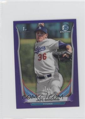 2014 Bowman Chrome Minis - [Base] - Purple Refractor #53 - Jeff Brigham /3