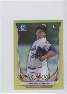 2014 Bowman Chrome Minis - [Base] - Yellow Refractor #14 - Robert Whalen /25