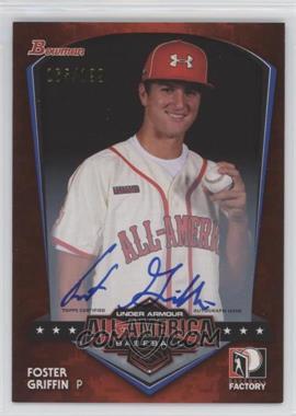 2014 Bowman Draft - AFLAC/Perfect Game/Under Armour All-American Autographs #7 - Foster Griffin (2013 Under Armour) /199