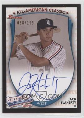 2014 Bowman Draft - AFLAC/Perfect Game/Under Armour All-American Autographs #PG-JF - Jack Flaherty (2013 Perfect Game) /199