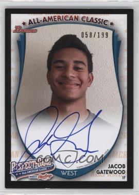 2014 Bowman Draft - AFLAC/Perfect Game/Under Armour All-American Autographs #PG-JGA - Jacob Gatewood (2013 Perfect Game) /199 [Noted]