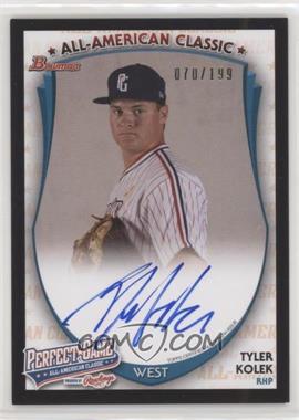 2014 Bowman Draft - AFLAC/Perfect Game/Under Armour All-American Autographs #PG-TKO - Tyler Kolek (2013 Perfect Game) /199
