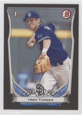 2014 Bowman Draft - [Base] - Asia Exclusive Black #DP10 - Trea Turner