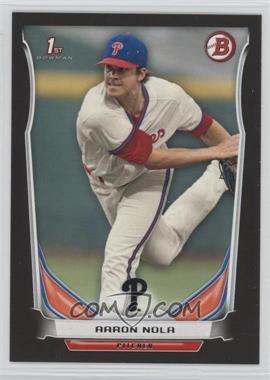 2014 Bowman Draft - [Base] - Asia Exclusive Black #DP4 - Aaron Nola