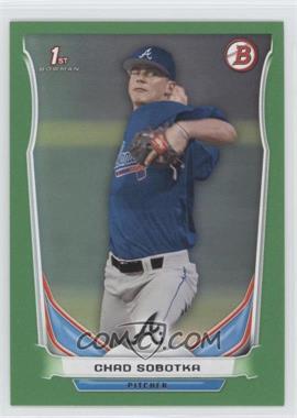 2014 Bowman Draft - [Base] - Green #DP87 - Chad Sobotka /75