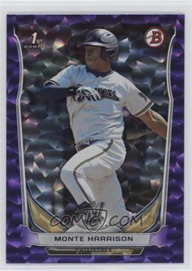 2014 Bowman Draft - [Base] - Purple Ice #DP48 - Monte Harrison /99