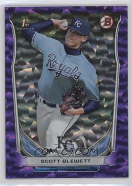 2014 Bowman Draft - [Base] - Purple Ice #DP54 - Scott Blewett /99