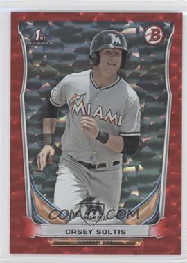 2014 Bowman Draft - [Base] - Red Ice #DP110 - Casey Soltis /150