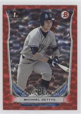 2014 Bowman Draft - [Base] - Red Ice #DP49 - Michael Gettys /150