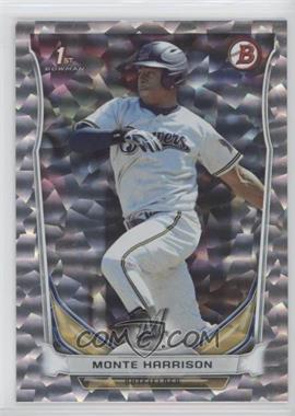 2014 Bowman Draft - [Base] - Silver Ice #DP48 - Monte Harrison