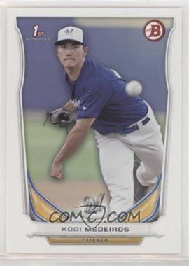 2014 Bowman Draft - [Base] #DP9 - Kodi Medeiros [EX to NM]