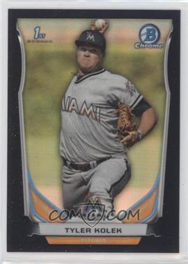 2014 Bowman Draft - Chrome - Black Refractor #CDP1 - Tyler Kolek /75