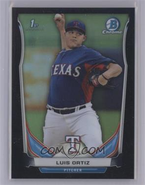 2014 Bowman Draft - Chrome - Black Refractor #CDP26 - Luis Ortiz /75 [COMC RCR Mint or Better]