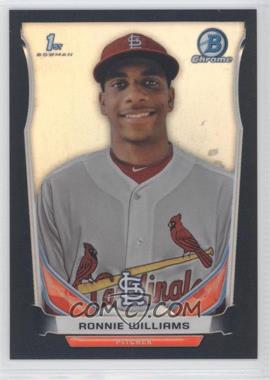 2014 Bowman Draft - Chrome - Black Refractor #CDP74 - Ronnie Williams /75