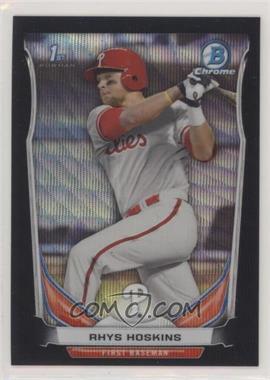 2014 Bowman Draft - Chrome - Black Wave Refractor #CDP122 - Rhys Hoskins