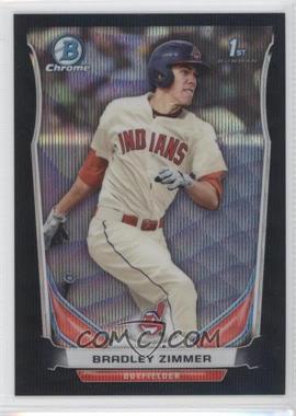 2014 Bowman Draft - Chrome - Black Wave Refractor #CDP17 - Bradley Zimmer