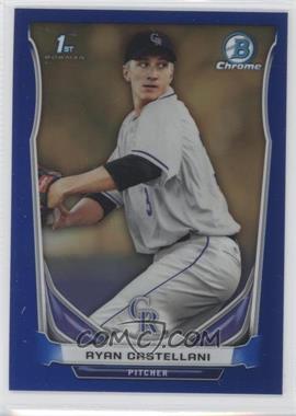 2014 Bowman Draft - Chrome - Blue Refractor #CDP46 - Ryan Castellani /399