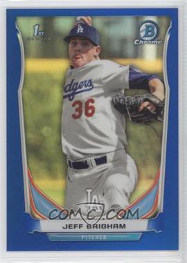 2014 Bowman Draft - Chrome - Blue Refractor #CDP66 - Jeff Brigham /399