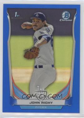 2014 Bowman Draft - Chrome - Blue Refractor #CDP98 - John Richy /399