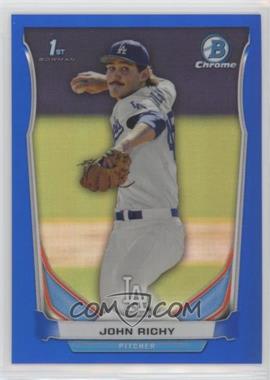 2014 Bowman Draft - Chrome - Blue Refractor #CDP98 - John Richy /399